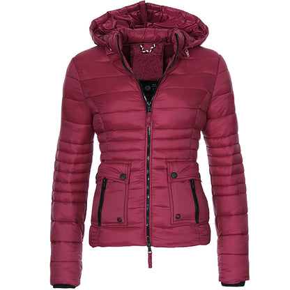 Jackets for Women Winter Red Coat Motorcycle